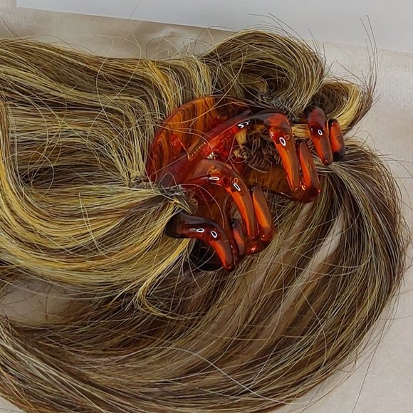 'JUVA~BUN' HAIR STYLING BUILT-IN 'CLAW CLIP' PONYTAIL - Picture 4 of 16